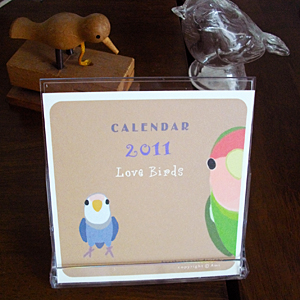 2011年コザクラ卓上カレンダー